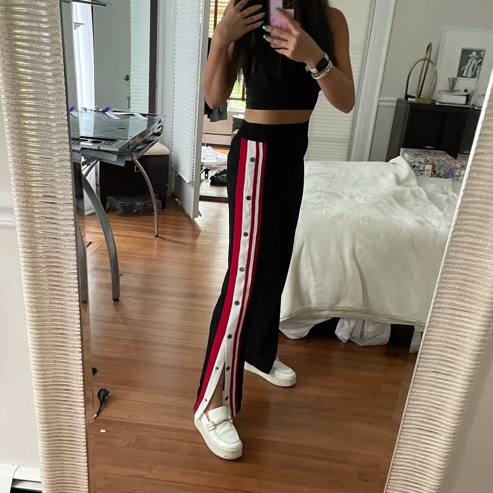 Asos Button Track Pants View 2